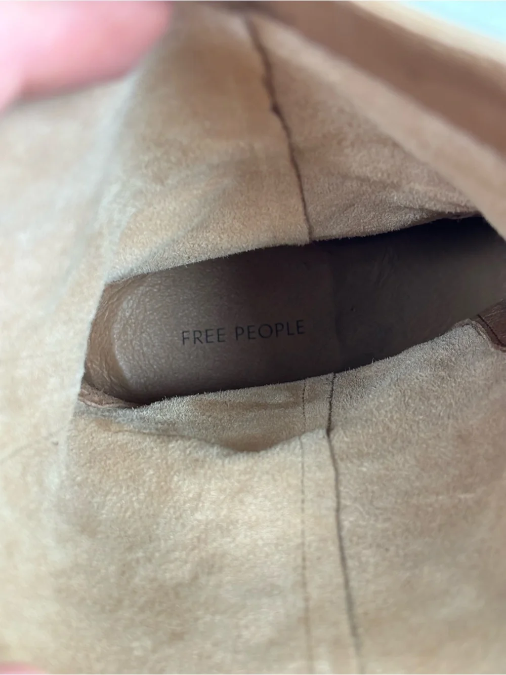 Free People Faster Horses Filigree Boots in Camel Leather Size 7